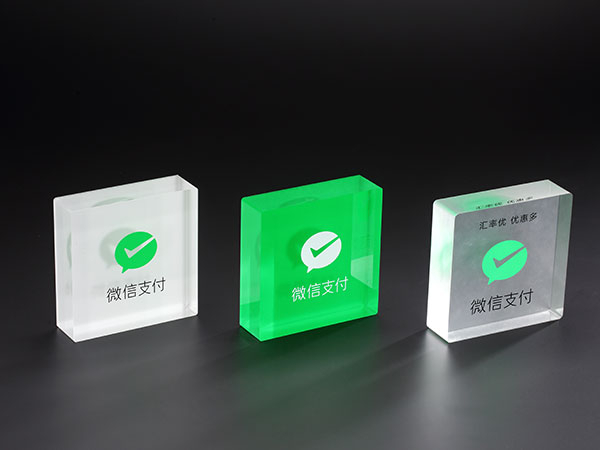 亞克力微信支付展示臺 亞克力微信支付展示臺